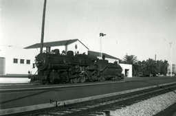 Southern Pacific Locomotive No. 2734 parked at the third Alhambra depot (1939)