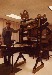 Black Rock Press Founder Ken Carpenter, Noble H. Getchell Library, 1970