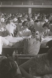 Virginia Street Gymnasium, English Placement Exam, 1962