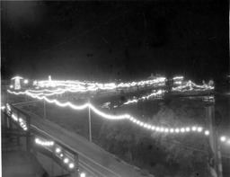 Night view of Transcontinental Highways Exposition, Reno, Nevada, 1927
