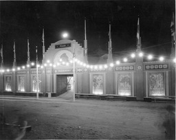 Food pavilion, Nevada's Transcontinental Highway Exposition, Reno, Nevada, 1927