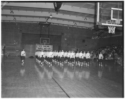 Sparks High School 1959 Homecoming pep rally, Sparklers drill team