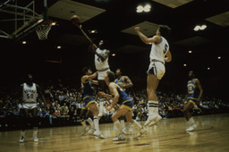 Greg Palm, Sam Mosley, and Billy Allen, University of Nevada, circa 1981