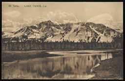 Mt. Tallac, Lake Tahoe, Cal.