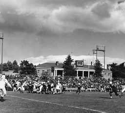 Football game, University of Nevada, circa 1952