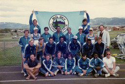 Men's track and field team, University of Nevada, circa 1992