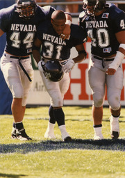 Jason Burk, Don Morgan, George Brazil, University of Nevada. circa 1998