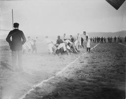 Football players, University of Nevada, circa 1898