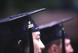 Class of 2004 Commencement, Quad, Spring 2004