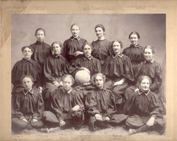 Women's basketball team, University of Nevada, 1899