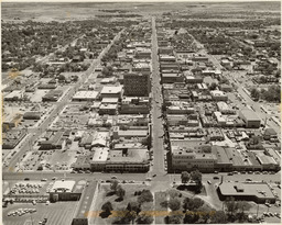 Aerial photograph of Las Vegas