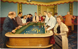 Gambling in the Mapes Sky Room, Reno, Nevada