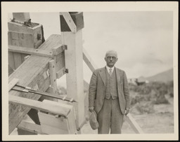 Dr. H. D. Curtis at his eclipse station