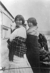 Indian people at Rattlesnake Colony