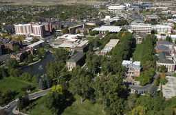 Aerial view of campus,  2003