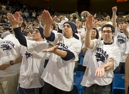 Wolf Pack fans, University of Nevada, 2009
