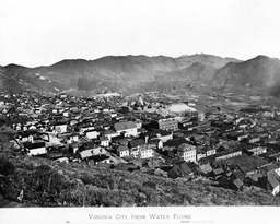 Virginia City, Nevada, from Water Flume