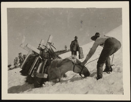 Taking instrument shelter to summit of Mount Rose, copy 1