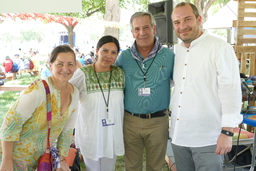 Festival participants and attendees