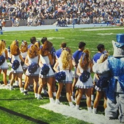 Cheerleaders, University of Nevada, circa late 1980s