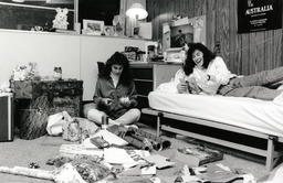 Dormitory residents, Nye Hall, 1987