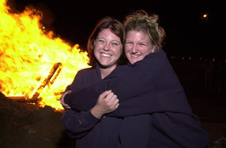 Homecoming bonfire, 2003