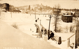 Skiers in Truckee, California, ca. 1923