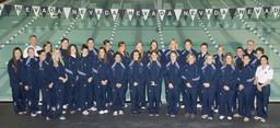 Swim and dive team, University of Nevada, 2007