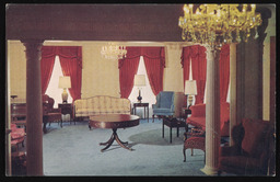 Reception room in the Governor's mansion