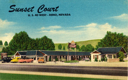 Sunset Court, Reno, Nevada, circa 1950