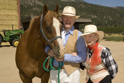 Donors George and Dorothy Gillemot, 2007