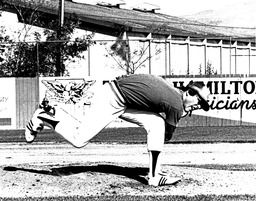 Baseball player, University of Nevada, 1978