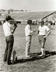 Jim Stone and Chris Ault, University of Nevada, 1979