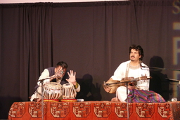 Tablas and rubab performance during Opening Ceremony