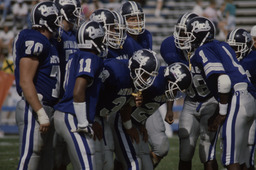 Football offense, University of Nevada, 1989