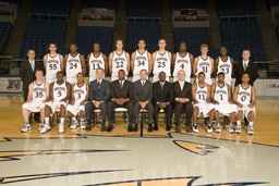 Basketball team, Lawlor Events Center, 2006