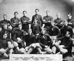 Football team, University of Nevada, 1897