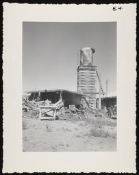 Water tower and wood shed, copy 2