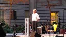 Goicoechea bertsolaritza performance during Opening Ceremony of the Smithsonian Folklife Festival 2016 1