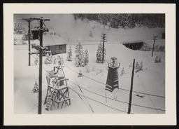 Overhead view of snow station equipment, copy 4
