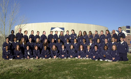 Track and field team, University of Nevada, 2005