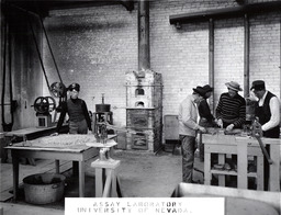 Mining Assay Laboratory, Mackay School of Mines Building, ca. 1908