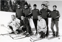 Cross country ski team, University of Nevada, 1967