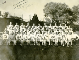 Football team, University of Nevada, 1946