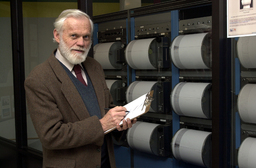 Faculty, Geophysics Professor Emeritus Jim Brune, 2002