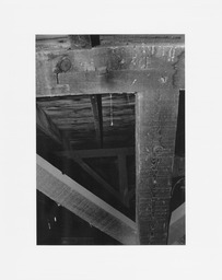 Blade scarf joint with wedge, Burr Family Ranch, Minden