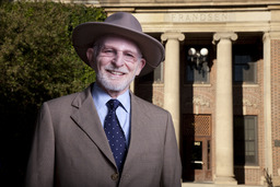 University President Milton Glick, Frandsen Humanities, 2010