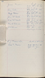 Cemetery Record, page 234