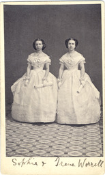 Sophie Worrell and Irene Worrell