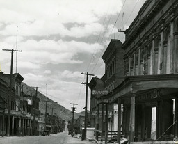 View of main street in Virginia City, Nevada